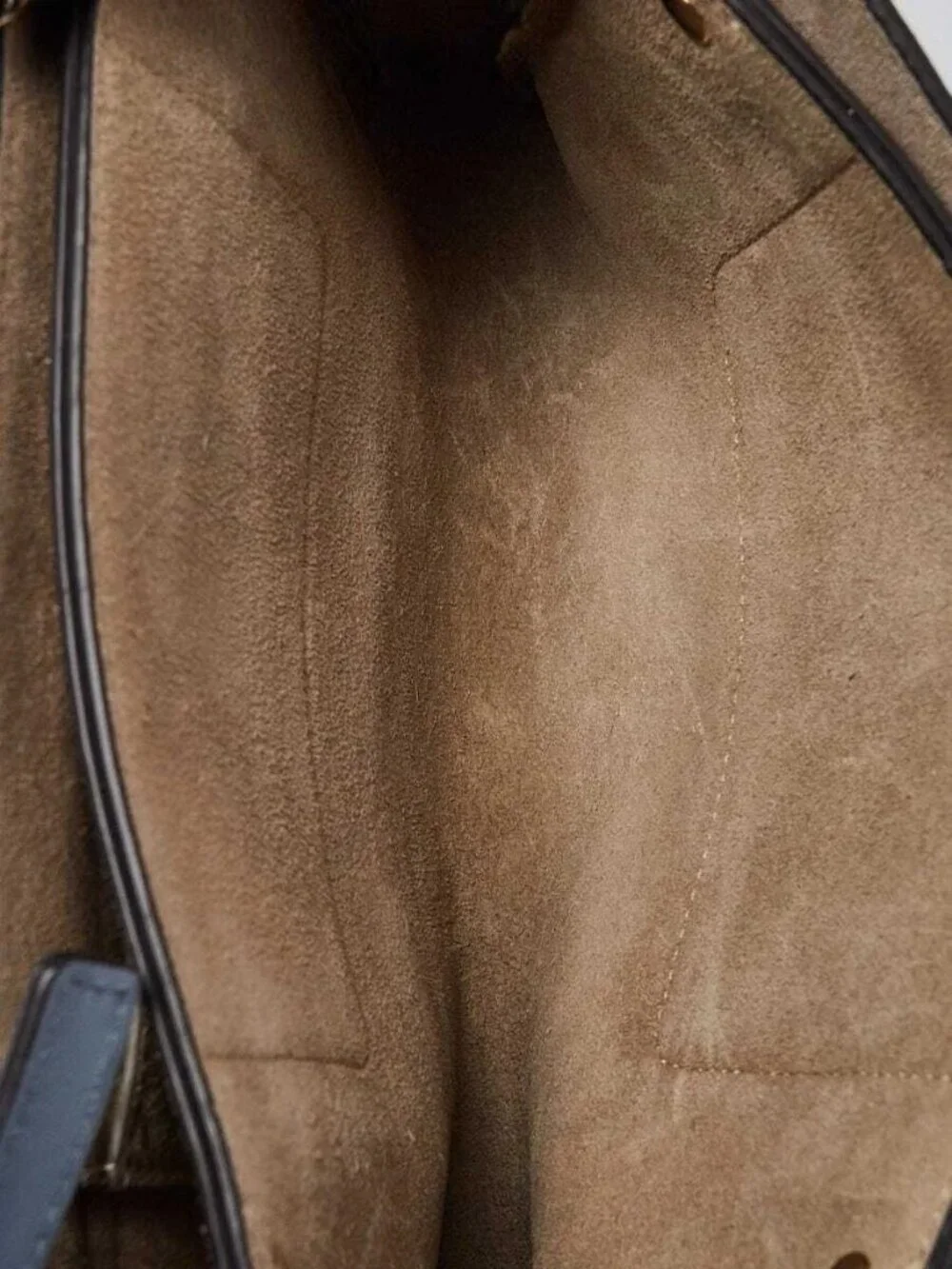 Chloe Blue Leather Small Faye Shoulder Bag